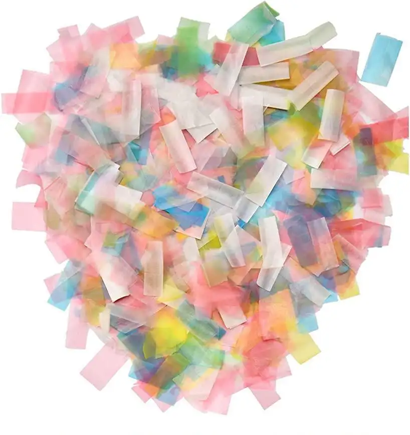 Fabrik benutzer definierte Party papier Sticky Reis biologisch abbaubare Konfetti