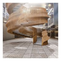 CBMMart-Section d'Escalier en Métal Réglable en Hauteur, 90cm, Barre de Fixation pour Tapis, Tige d'Escalier