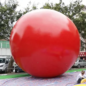 Giant Closed Balloon Park Activity Customized Inflatable Interactive Hand Throwing Activity Delivering Balls Stage Props Balloon