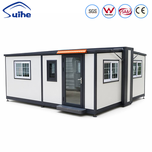 Maison pliante à double aile <span class=keywords><strong>de</strong></span> 17 pieds, unité d'hébergement préfabriquée, solution <span class=keywords><strong>de</strong></span> construction mobile à installation rapide, ferme, bureau à domicile, villa - Product Image 1