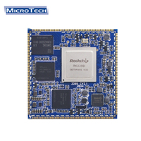 Sistem Android RK3399 RAM DDR3 2GB/4GB 4GB/8GB/16GB eMMC opsional 1000M MIPI EDP HD Modul WIFI Papan pcba Super Development