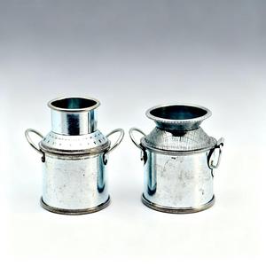 Miniatures de maison de poupée, accessoires miniatures pour maison, mini bidon de <span class=keywords><strong>lait</strong></span> en métal, seau en métal, décoration de jardin - Product Image 3