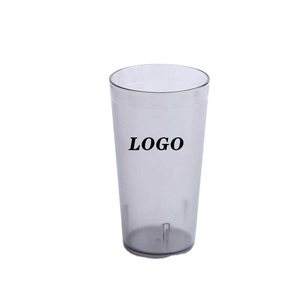 Gobelets classiques en plastique SAN écologiques sans BPA de qualité alimentaire de 13,5 oz, étanches, empilables, personnalisables avec logo couleur - Product Image 1