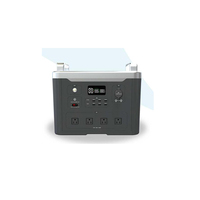 Kullanışlı Saf Sinüs Dalgası Taşınabilir Sürekli Uzun Süreli Güç Kaynağı İstasyonu 2500W LiFePO4 Pil İnşaat Kamp Ev İçin