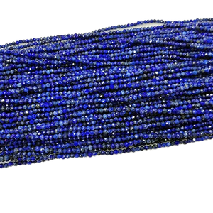 Cuentas de Piedra de Ónice Verde Natural de 2 mm, 3 mm, 4 mm, Corte de Hilo Suelto para la Fabricación de Joyas - Product Image 1