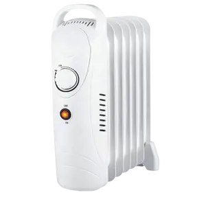 Мини-Масляный Нагреватель радиатора электрический портативный обогреватель с ручкой для легкого движения 500W/650W/800W/1000W