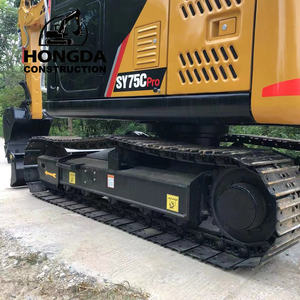 Sany 75C, maquinaria de construcción de 7 toneladas de segunda mano, motor Isuzu, cojinete de válvula hidráulica PLC para movimiento de tierras, excavadoras usadas - Product Image 3