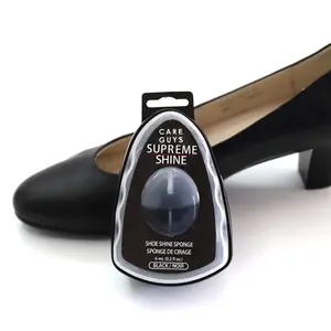 Shoe shine sponge, convenient sponge that provides a quick-and-easy way to deliver a great shine time after time