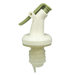 Tapón de botella de vinagre de aceite, dispensador de boquilla a prueba de fugas, dispensador de vertedor de aceite, dispensador de plástico blanco, novedad - Product Image 4