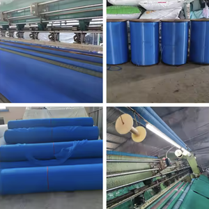 Red de andamio ignífuga azul HDPE al por mayor, Red de Seguridad de 110GSM para la construcción - Product Image 5