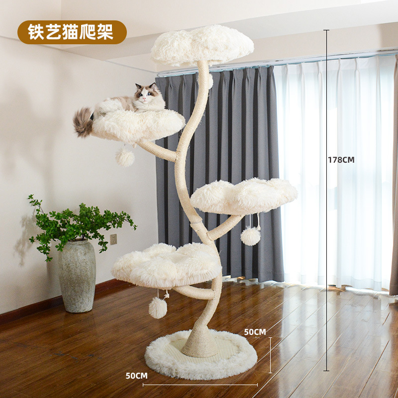 Estructura de escalada para gatos