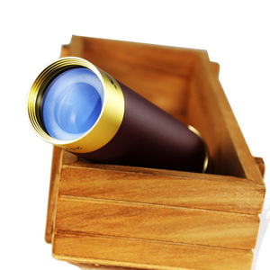 Caribbean Pirates Monocular Telescope 25x30mm Low-Light Night Vision Outdoor Use Pu Leather Body - Product Image 4