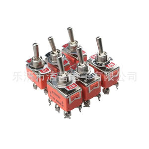 Interruptor de Palanca E-Ten de 6 Pines y 3 Posiciones, 19 mm, IP40, con Pin de Cobre y Tapa Impermeable - Product Image 2