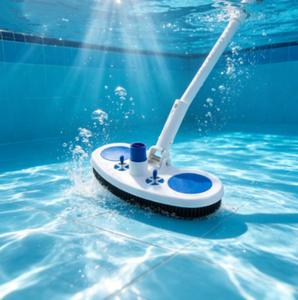 Tête d'<span class=keywords><strong>aspirateur</strong></span> universelle pour <span class=keywords><strong>piscine</strong></span>, nettoyeur manuel à aspiration avec brosse, compatible avec toutes les piscines <span class=keywords><strong>hors</strong></span> <span class=keywords><strong>sol</strong></span> et enterrées - Product Image 6