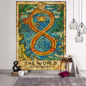 <span class=keywords><strong>Tarot</strong></span> kartı goblen duvar asılı astroloji kehanet yatak örtüsü plaj Mat - Product Image 3