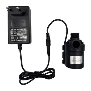 ปั๊มน้ำแบบจุ่ม DC 12V มอเตอร์ไร้แปรงเสียงเบา ปั๊มเพิ่มแรงดันสำหรับตู้ปลาและตู้ไม้น้ำ พร้อมอะแดปเตอร์แปลงไฟ - Product Image 3