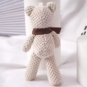 Pendentif porte-clés, poupées, cadeaux, cadeau pour bébé, ours en crochet faits main, poupée en peluche, poupée de réconfort pour bébé, jouets en peluche doux - Product Image 5