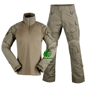 Kango Nhà Máy Của G3 Màu Xanh Hải Quân Ngụy Trang Đào Tạo Phù Hợp Với Thoáng Khí Ripstop Ngoài Trời Chiến Thuật Đồng Phục In Ếch Phù Hợp Với OEM Dịch Vụ - Product Image 1