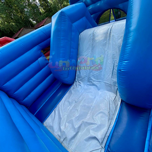 Outdoor kids commercial bounce <b>house</b> combo jumpers for party <b>inflatable</b> pirate bouncy castle with slide - Product Image 4