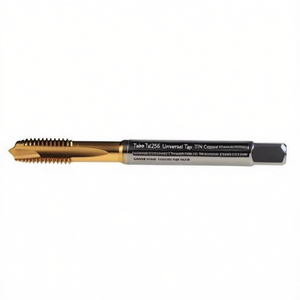Ttake Ta1256 Universal <b>Tap</b> TiN Coated For Through Holes 6H Tolerance <b>Taps</b> And <b>Dies</b> - Product Image 2