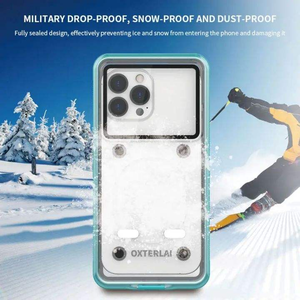 Étui de téléphone universel étanche IP68 7 pouces pour extérieur, protection intégrale 360° contre les chocs, compatible avec iPhone, Samsung, INFINIX, HUAWEI - Product Image 3