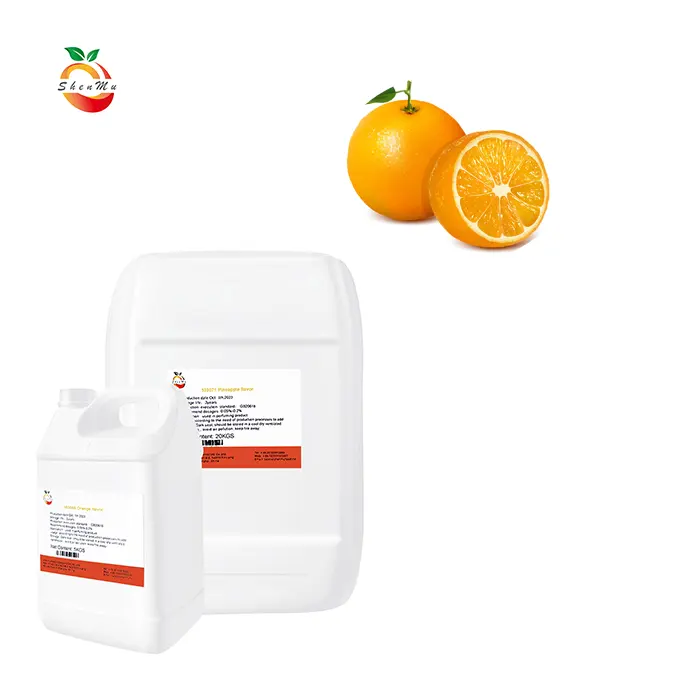 Hoog Geconcentreerde Sinaasappelsmaak Onverdunde Sinaasappelsmaak Voor Bakkerij-En Drankproducten