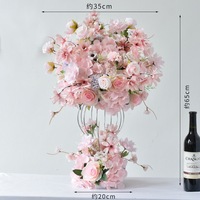 Arrangement floral de luxe pour mariage et événements, centre de table floral, centre de table de mariage