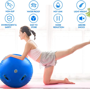 Vente d'usine chine bon marché gymnastique coussin d'air mini baril roulant tapis d'air gonflable piste <span class=keywords><strong>rouleau</strong></span> baril d'air - Product Image 2