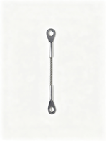 Câble de mise à la terre en spirale en acier inoxydable/laiton robuste, à liaison statique, haute flexibilité, résistant aux climats froids pour