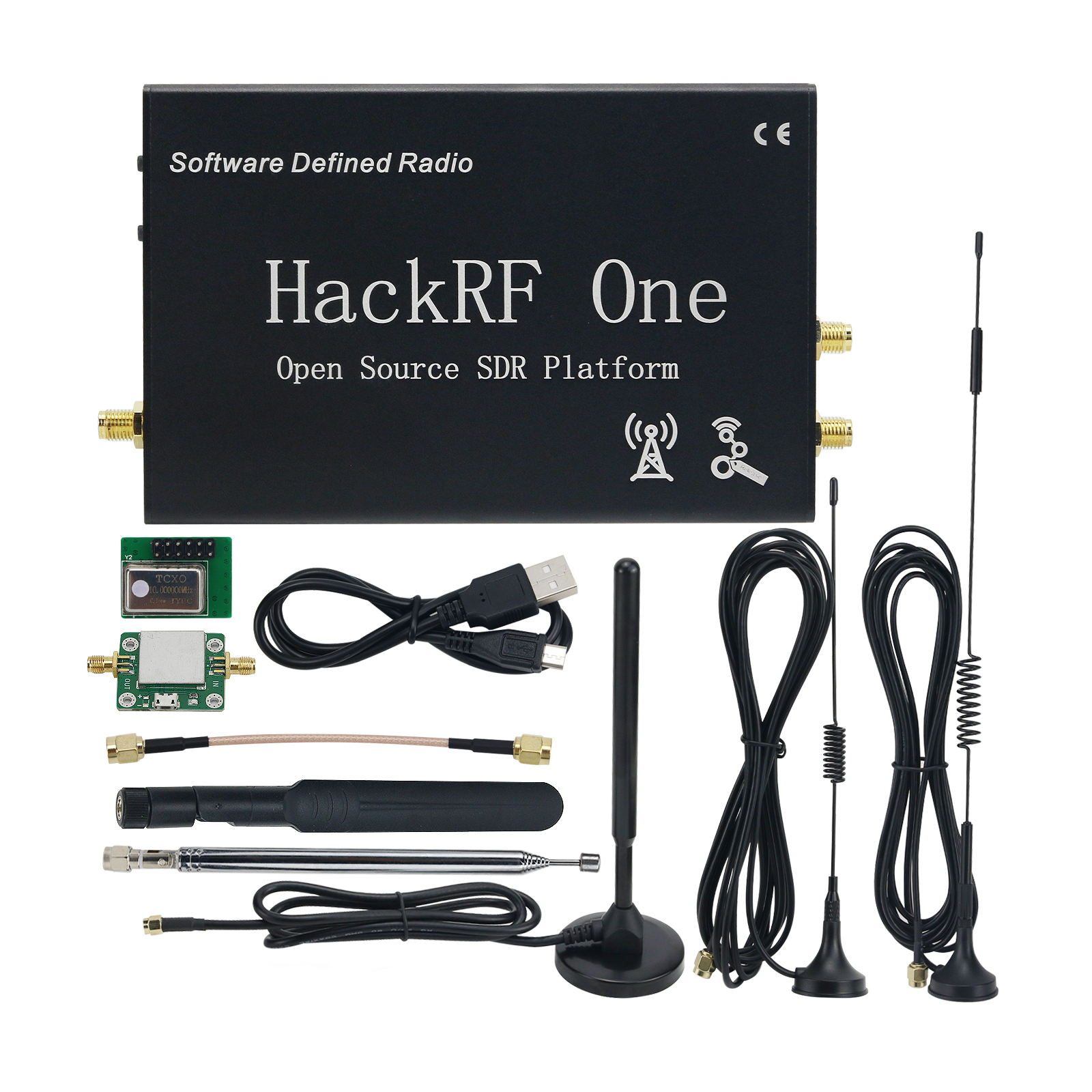 その他 HackRF One SDR 1MHz to 6 GHz Hackrf One R9 V2.0.1 - 1mhz to 6ghz SDR Radio Assembly