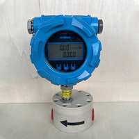 Medidor de Flujo de Microengranajes PEEK, Conexión de Brida Roscada, Alimentación por Batería de 24 V CC, Alta Precisión, Detección de Líquidos como Diésel, Aceite y Agua