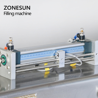 ZONESUN ZS-GT1 1000-5000ML Pneumatique Volumétrique Softdrink Liquide Machine de Remplissage D'huile de Jus D'eau Miel Savon Remplisseur D'approvisionnement