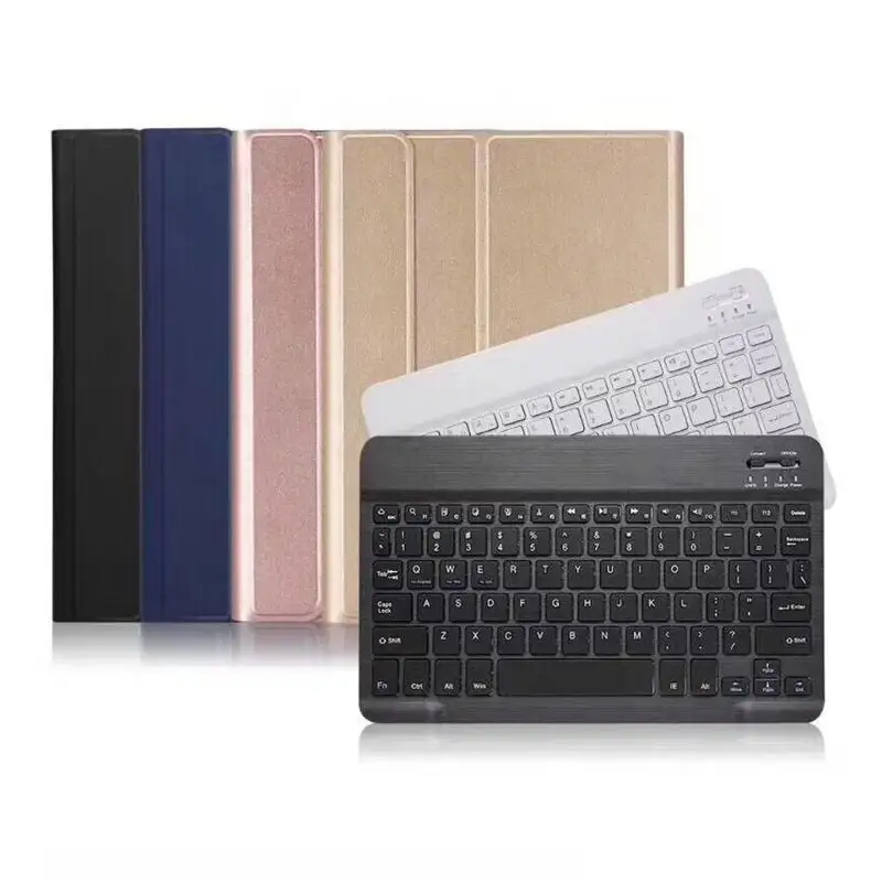 Wireless keyboard protective smart TPU cover soft PU leather shockproof tablet case For Samsung Galaxy Tab A7 10.4 T500 T505