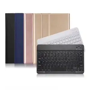 galaxy tab 8.0 case toetsenbord Suppliers-Draadloze Toetsenbord Beschermende Smart Tpu Cover Soft Pu Leather Shockproof Tablet Case Voor Samsung Galaxy Tab A7 10.4 T500 T505
