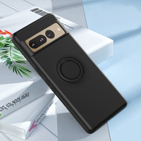Étui de téléphone portable étanche de haute qualité en TPU avec béquille, résistant aux chocs, en silicone liquide, compatible avec Google Pixel 7 8