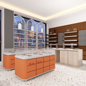 ตู้โชว์แว่นกันแดด LED มีไฟ LED แบบตั้งโชว์ดีไซน์ร้านแบบมืออาชีพ - Product Image 6