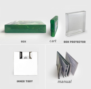 กล่องตลับเกมส์โปเกมอน ซีรีส์สีเขียวมรกต แดงเพลิง แซฟไฟร์ รูบี้ รุ่นอเมริกา พร้อมคู่มือ สำหรับ <span class=keywords><strong>GBA</strong></span>  แบบฟอยล์เมทัลลิก - Product Image 5