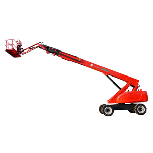 รถกระเช้าบูมลิฟท์แบบล้อ 18 เมตร ความสูงทำงานสูงสุด สำหรับงานที่สูง - Product Image 1