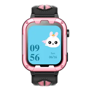 4G Android WIFI Niños Relojes inteligentes Anti Lost SOS Llamando GPS Tracker Reloj Teléfono Aplicación gratuita