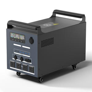 Alimentation électrique extérieure 220V, grande capacité, batterie LiFePO4, portable, camping, voiture, stockage d'énergie domestique, onde sinusoïdale pure, rechargeable - Product Image 1