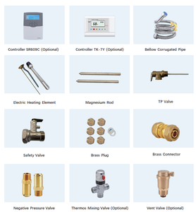 <span class=keywords><strong>Chauffe</strong></span>-<span class=keywords><strong>eau</strong></span> solaire <span class=keywords><strong>compact</strong></span> à haute pression Solar 150l 200L avec plaque plate - Product Image 5