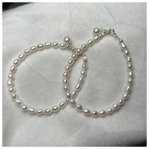 Natural Freshwater Seedless Baroque Keshi <b>Bracelet</b> S925 Silver Accessories Elegant Jewelry <b>Bangles</b> - Product Image 2