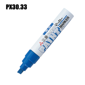 Marqueur pour tableau blanc Uni, série PX30, 7 couleurs, effaçable à sec, pointe ronde, usage bureau et école, encre permanente, pointe ronde 8,5 mm - Product Image 6