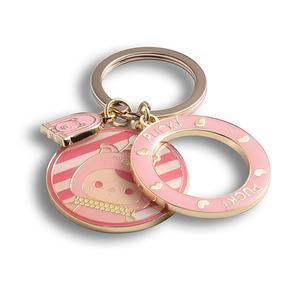 High Quality Hard Enamel Metal Keychain Fashion Cartoon <b>Key</b> <b>Chain</b> - Product Image 2