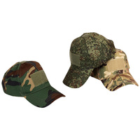 Casquette de Baseball Tactique Durable en Gros, Chapeau d'Opérateur Camouflage Personnalisé avec Patchs Auto-agrippants pour Chasse et Sports de Plein Air (Gorras)