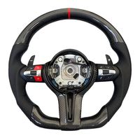 Volant pour BMW Série 3 et 5 F01 F02 F05 F10 F11 F30 F33 F38 F10 F15 F20 F34 F80 F88 E90 E71 en fibre de carbone