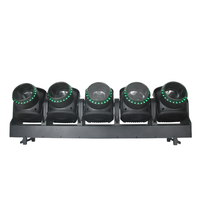 Lampu Bar Matrix Moving Head Tornado LED RGBWL 5x120W yang Kuat dengan Ring Pixel Zoom Bar Wash untuk Konser, Acara, Kontrol DMX512