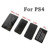 Pour PS4 Slim Console, étiquette autocollante, couvercle de coque, étiquette étanche pour PS4 2000 1000 1100 1200 Pro