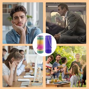 Mini jouet Grippie de poche 3D imprimé avec dégradé laser, pour soulager la douleur et stimuler le toucher, cadeaux fantaisie pour amis - Product Image 6