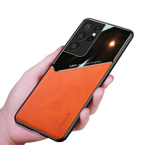 Custodia per cellulare <span class=keywords><strong>S21</strong></span> Ultra antiurto in pelle per PC Coque per <span class=keywords><strong>Samsung</strong></span> Galaxy <span class=keywords><strong>S21</strong></span> Ultra <span class=keywords><strong>Cover</strong></span> - Product Image 1